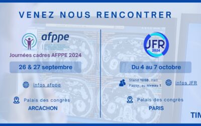 Venez nous rencontrer aux prochains évènements de l’imagerie médicale !