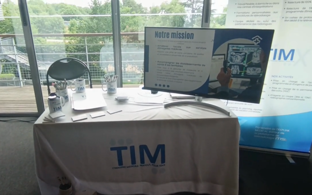 stand tim aux 8eme journées nationales des manipulateurs en radiothérapie
